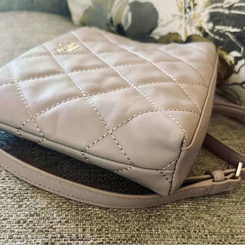 Gorgeous Kate Spade New York Emerson Place Harbor Leather Quilted Crossbody Bag